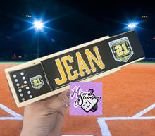 Cargar imagen en el visor de la galería, 21 Roberto Clemente Inspired Dominoes