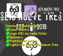 Load image into Gallery viewer, Domino Blanco Tradicional