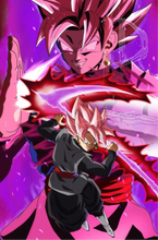 Load image into Gallery viewer, Goku Black Pink Dominoes