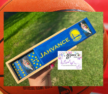 Cargar imagen en el visor de la galería, S.Curry Inspired Blue Dominoes