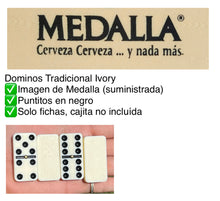 Cargar imagen en el visor de la galería, Domino Ivory Tradicional Personalizado (sin cajita)