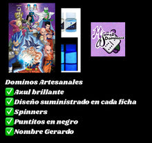 Cargar imagen en el visor de la galería, Dragon Ball GID Blue Dominoes