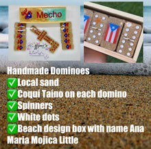 Cargar imagen en el visor de la galería, Puerto Rico & Coquí Taíno 3 Dominoes