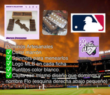 Cargar imagen en el visor de la galería, MLB Inspired Brown Dominoes