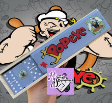 Cargar imagen en el visor de la galería, Popeye’s Inspired Gray Dominoes