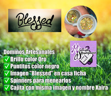 Cargar imagen en el visor de la galería, Blessed Inspired Dominoes (Gold Color)