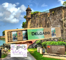 Cargar imagen en el visor de la galería, Puerto Rico Sand & Image Dominoes
