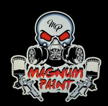 Load image into Gallery viewer, Magnum Paint Inspired Black Dominoes