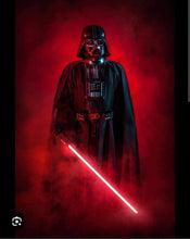 Cargar imagen en el visor de la galería, Darth Vader Inspired Black Dominoes