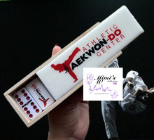 Cargar imagen en el visor de la galería, Athletic Taekwon-Do Center Inspired Dominoes