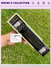 Cargar imagen en el visor de la galería, A&A 50th Anniversary Black Dominoes