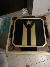 Cargar imagen en el visor de la galería, PR Black & Gold Dominoes