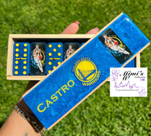 Cargar imagen en el visor de la galería, S.Curry Inspired Blue Dominoes