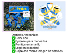 Load image into Gallery viewer, Blue Dominoes