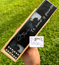 Lade das Bild in den Galerie-Viewer, “Ready to Ship” Chayanne Inspired Dominoes