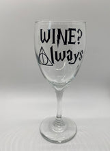 Load image into Gallery viewer, 4 pack Wine Glasses HP Inspired