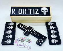 Cargar imagen en el visor de la galería, The Punisher Inspired Dominoes