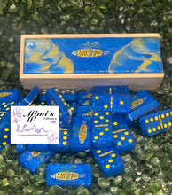 Cargar imagen en el visor de la galería, Sal De Mar Inspired Blue Dominoes