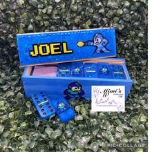 Load image into Gallery viewer, Mega Man Inspired Dominoes
