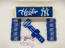 Cargar imagen en el visor de la galería, Blue Yankees Dominoes