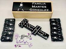 Load image into Gallery viewer, Johnnie Walker Inspired Dominoes (Black Color)