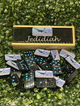 Load image into Gallery viewer, C-17 Aircraft Inspired Black Dominoes