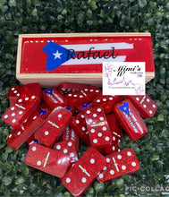 Cargar imagen en el visor de la galería, Puerto Rico Red Dominoes