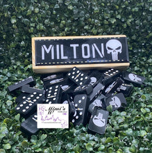 Cargar imagen en el visor de la galería, The Punisher Inspired Dominoes