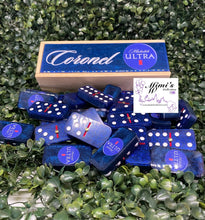 Cargar imagen en el visor de la galería, Michelob Inspired Blue Dominoes