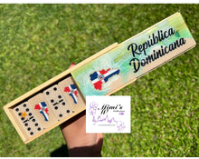 Load image into Gallery viewer, Dominican Repúblic Inspired Dominoes