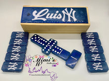 Cargar imagen en el visor de la galería, Blue Yankees Dominoes