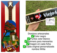 Lade das Bild in den Galerie-Viewer, Three Kings Inspired Black Dominoes