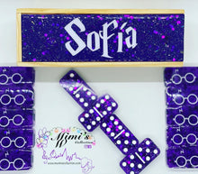 Cargar imagen en el visor de la galería, Purple Harry Potter Inspired Dominoes