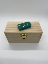 Cargar imagen en el visor de la galería, Teal Glitter Dominoes