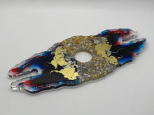 Load image into Gallery viewer, Bottle & Glass Holder Red and Blue