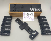 Load image into Gallery viewer, Music Gray Dominoes