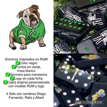 Cargar imagen en el visor de la galería, RUM Inspired Dominoes