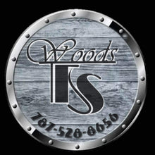 Cargar imagen en el visor de la galería, RC & Woods TS Inspired Black Dominoes