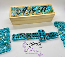 Cargar imagen en el visor de la galería, Blue Shell Dominoes