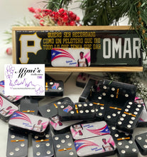 Cargar imagen en el visor de la galería, Roberto Clemente Inspired Dominoes