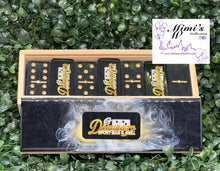 Cargar imagen en el visor de la galería, El Dominazo Inspired Black Dominoes