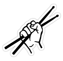 Cargar imagen en el visor de la galería, Drums Inspired Black Dominoes