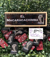 Load image into Gallery viewer, Cobra Inspired Black Dominoes