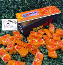 Cargar imagen en el visor de la galería, Goku and Dragon Balls Inspired Orange Dominoes