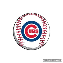 Load image into Gallery viewer, Chicago Cubs Inspired Red Dominoes