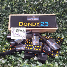 Load image into Gallery viewer, Battlefield Inspired Black Dominoes