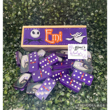 Load image into Gallery viewer, Jack & Zero Inspired Purple Dominoes