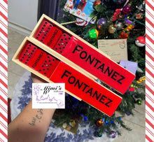 Cargar imagen en el visor de la galería, Red Only Name Dominoes