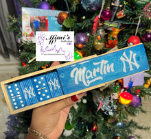 Cargar imagen en el visor de la galería, Blue Yankees Dominoes