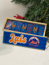 Cargar imagen en el visor de la galería, Blue Mets Inspired Dominoes